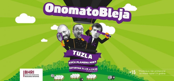 Onomatobleja Show stiže u Tuzlu