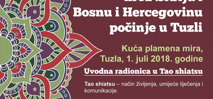 Earth Caravan Balkan tour – shiatsu radionica u KPM 01.07.2018.